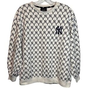 Retro New York Yankees‎ MLB All Over Print Sweatshirt Crewneck Sports Women's SM